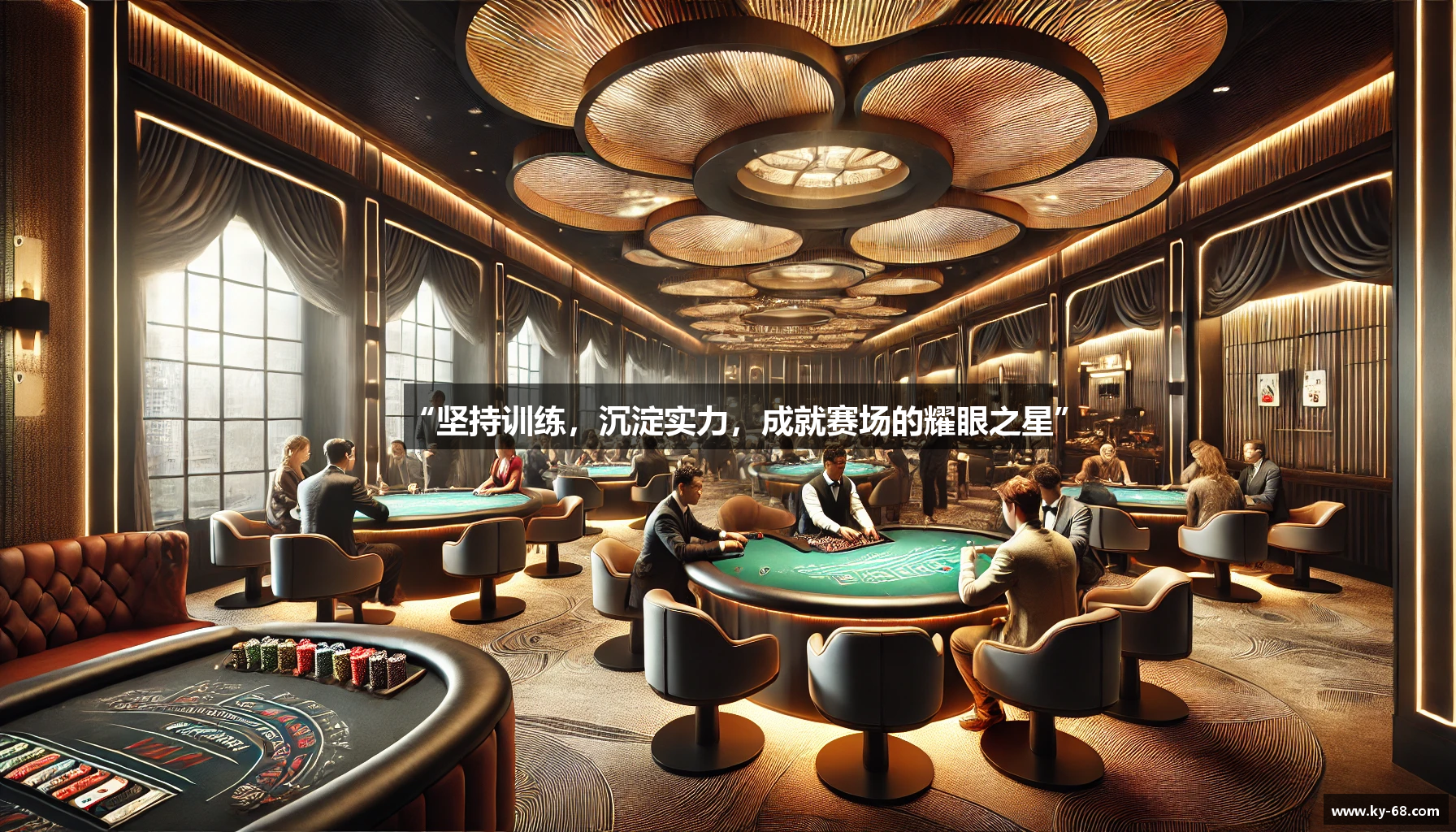 “坚持训练，沉淀实力，成就赛场的耀眼之星”